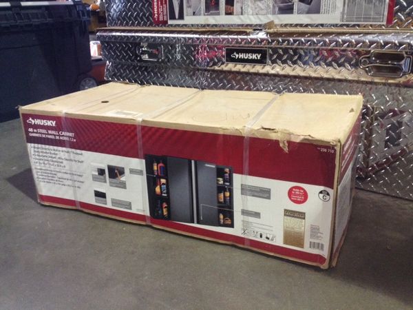 Husky 48 Inch Steel Wall Cabinet For In Phoenix Az Offerup Husky 48 Inch Steel Wall Cabinet