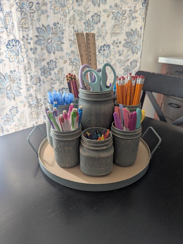 Mason Jar Organizer
