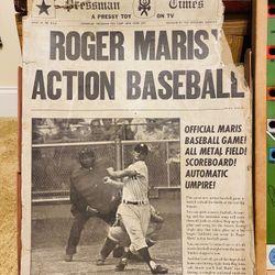 Vintage Roger Maris Board Game, Rare!!  Highly Collectible