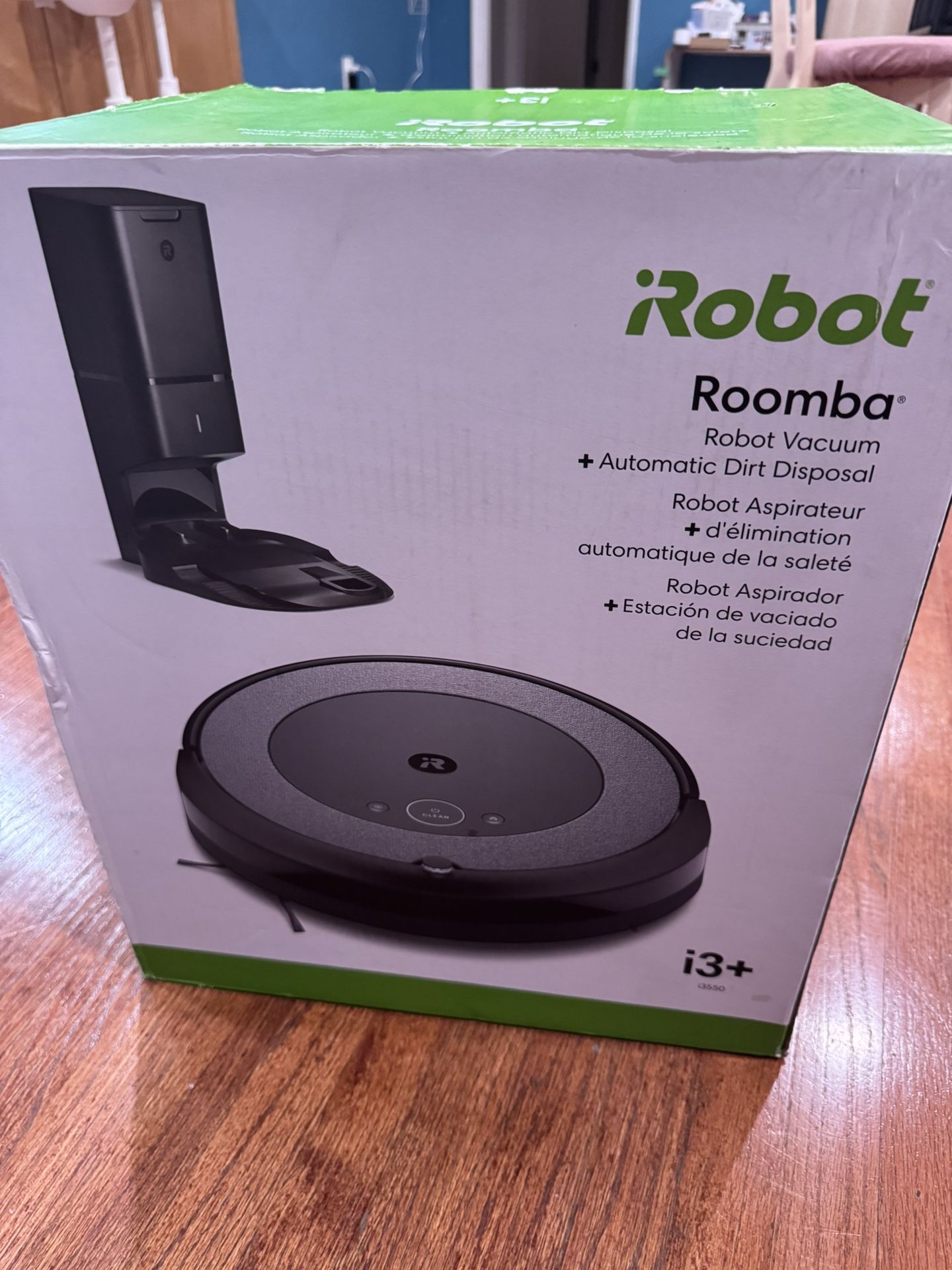 iRobot i3 Plus Self-Emptying Robot Vacuum