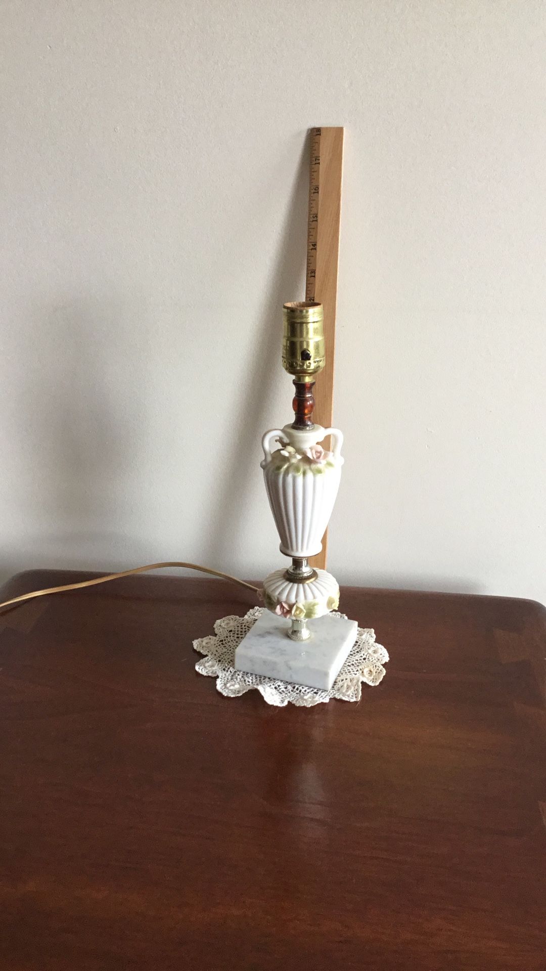 Vintage Porcelain Table Lamp