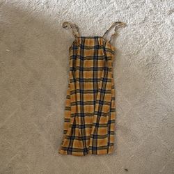 Plaid Dress 