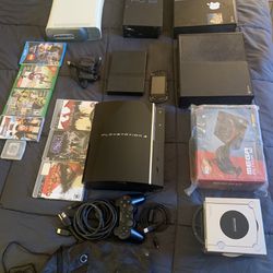 Game Consoles For Sale: Xbox One, Xbox 360, PS2 Slim, PS3, Mega Retron,