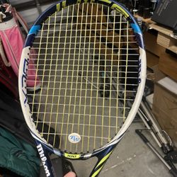 Wilson BLX Juice 100 AmpliFeel 360 Tennis Racquet Grip 4 1/2  16 x 18inc  With new grip See pictures for details