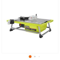 Ryobi 4.8 -Amps 7 in. Blade Corded Tabletop Wet Tile Saw