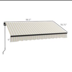 Retractable Awning 8"x6.5"