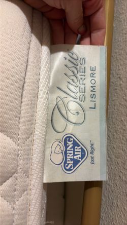 Full size spring mattress