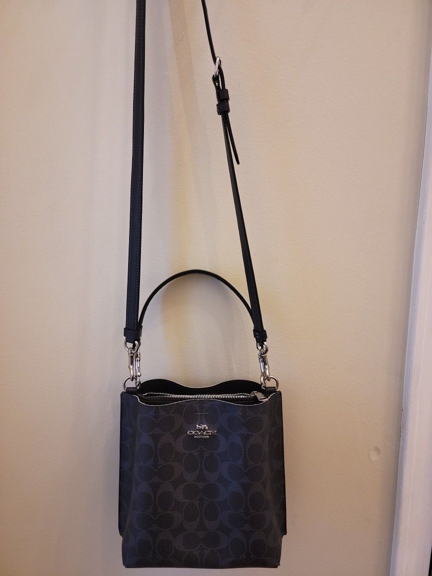 Coach Mollie Bag In Coated Monogram Canvas