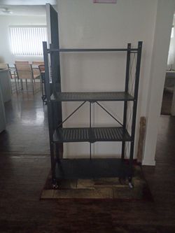 Storage shelves