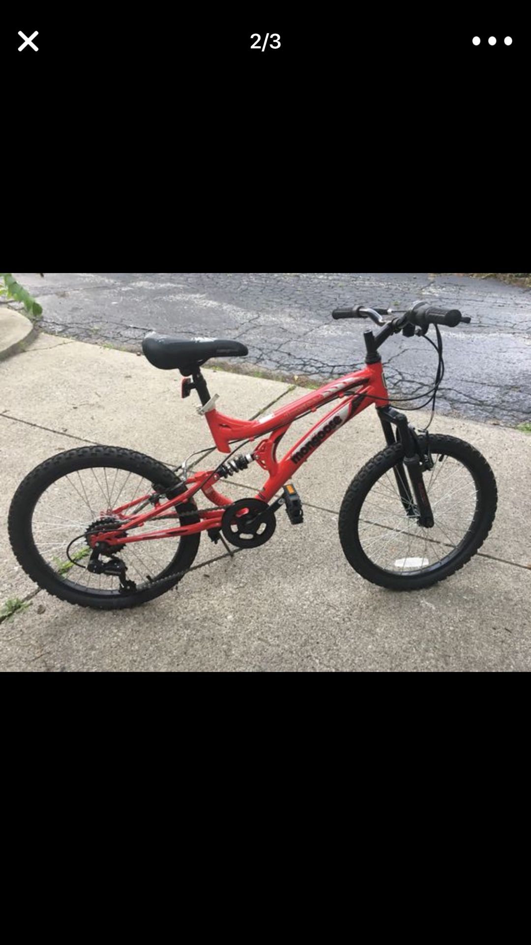 18 inch Red Bike for kids