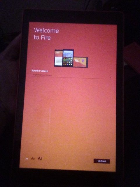 Amazon Fire Tablet Mode:SL056ZE