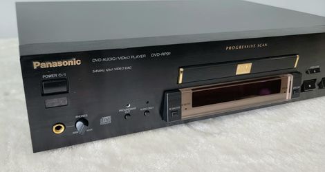 Panasonic DVD-RP91 Audio/Video CD DVD 12 Bit DAC Player for Sale