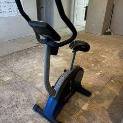 Exercise Bike With Selectable Ride Programs