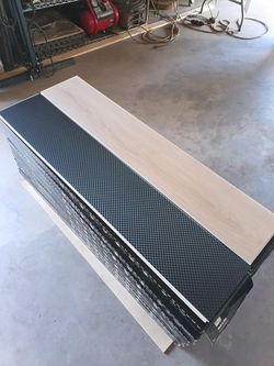 Luxury vinyl flooring