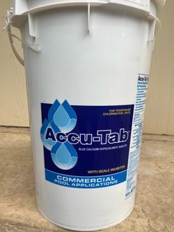 Chlorine pool tabs