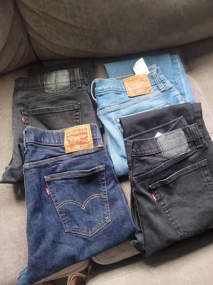 4 Levis Size 34 Por 30