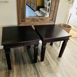 Soldid Wood End Tables 40