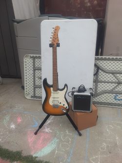 Glen Burton Electric Gtr + Esteban G 10 Amp