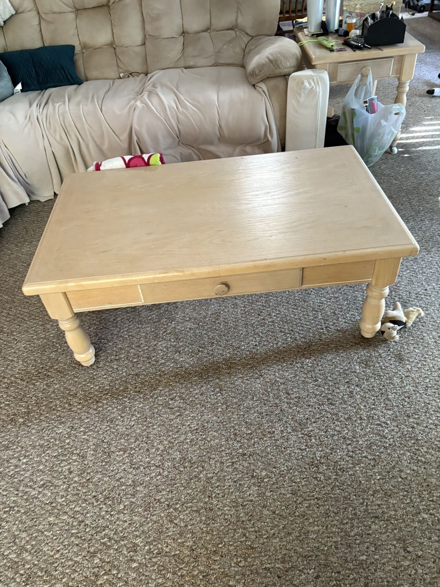 Center Table And 2 Side Tables
