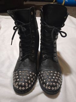 Size 8 Studded Boots