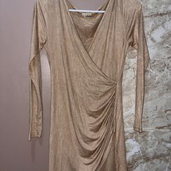 Light brown dress