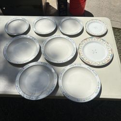 Corelle 9 Piece Plate Set