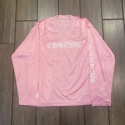 Chrome Hearts Pink Jersey S, M , Xl (New w tags and bag)