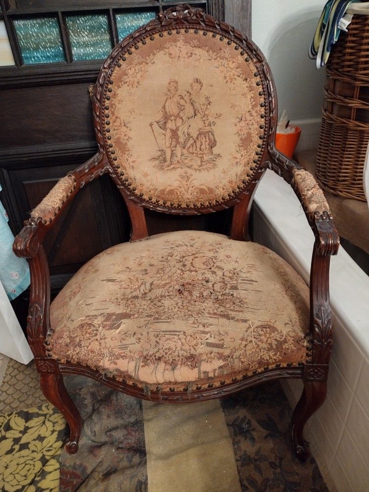 Antique Victorian Needlepoint Chair,New Products : American Fashion Style Bags On Sale