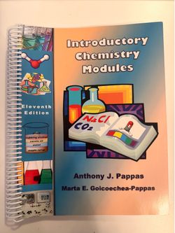 Introductory Chemistry Module- MDC Pappas Eleventh Edition