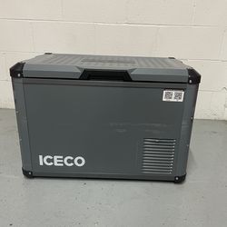 Iceco 47.5QT VL45ProD-Gray Dual Zone Upgrade Portable Fridge Freezer