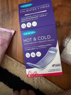 Lansinoh Hot & Cold Postpartum Therapy Pack – Brand New - c section- extra liners