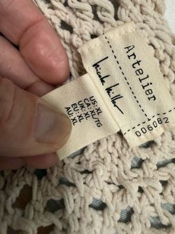 Nicole Miller Artelier XL Chichester cardigan w wood buttons
