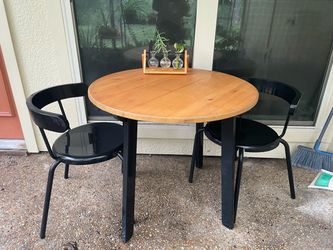 Table and chairs