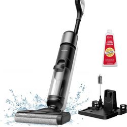 Cordless Vacuum Mop Combo, Wet Dry Vacuum Cleaner with Self-Cleaning, Long Runtime, Smart Mess Detection, LCD Display, Great for Hard Floors and Stick