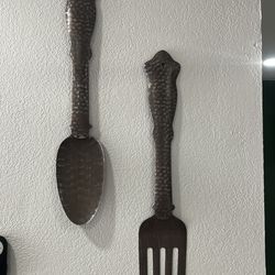 Decorative Fork & Spoon