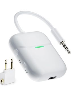 Nulaxy Bluetooth Transmitter Receiver for 2 AirPods or BT Devices, Bluetooth Wireless Transmitter fo