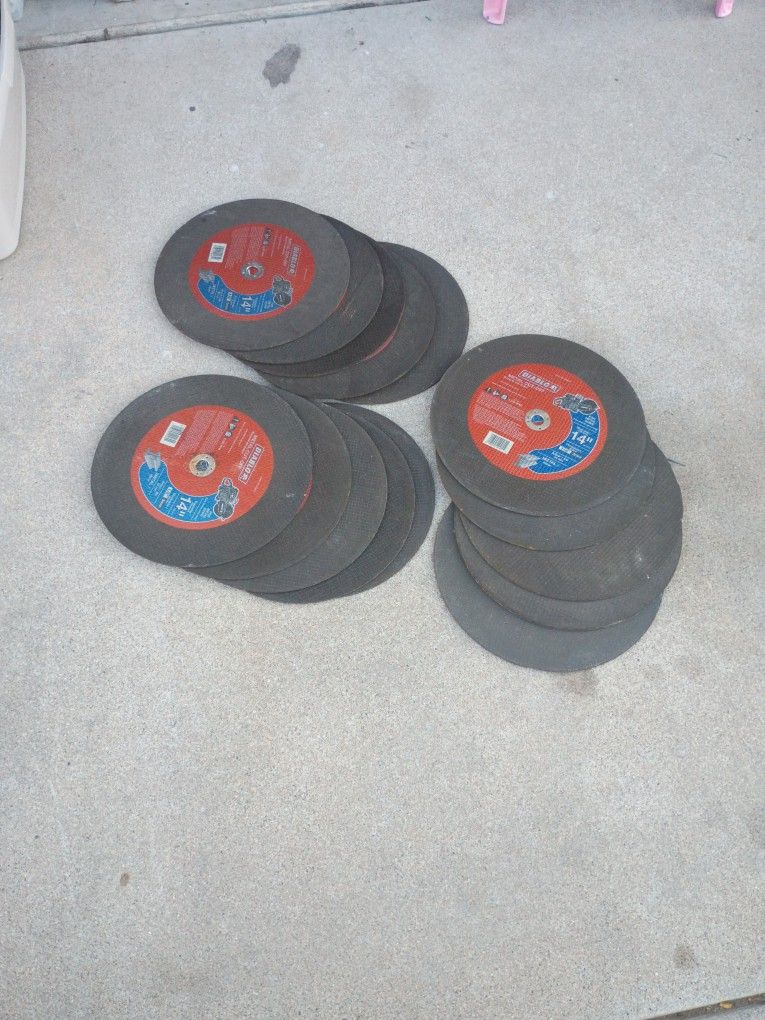 Diablo 14" X 1/8 X 3mm Metal Cut Off Blades