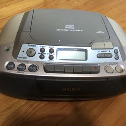Amfm Cd Cassette Sony 