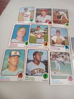 Vintage 1973 Opeechee Baseball High number lot-EX