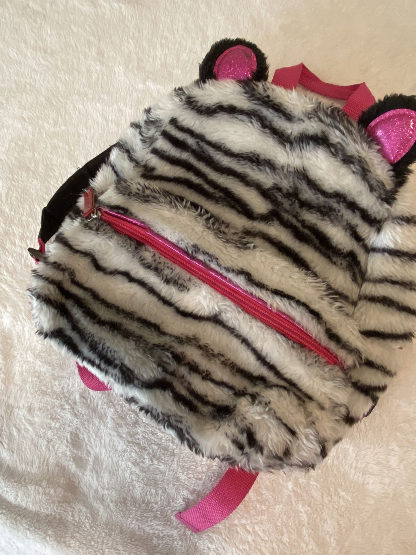 Zebra toddler backpack 