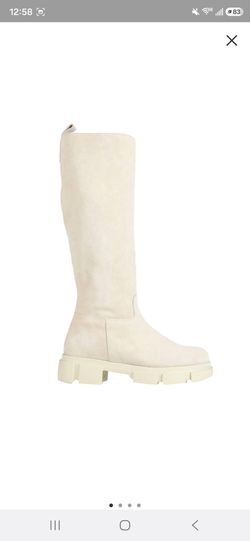 Genuine Suede Italian Designer Boots