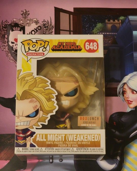 Funko Pop Animation My Hero Academia All Might Weakened #648 🌋🐢🌋