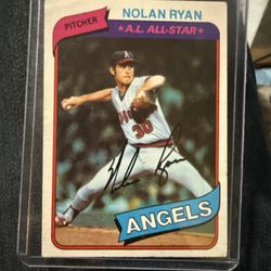 Old Nolan Ryan Cards Rare And Unique