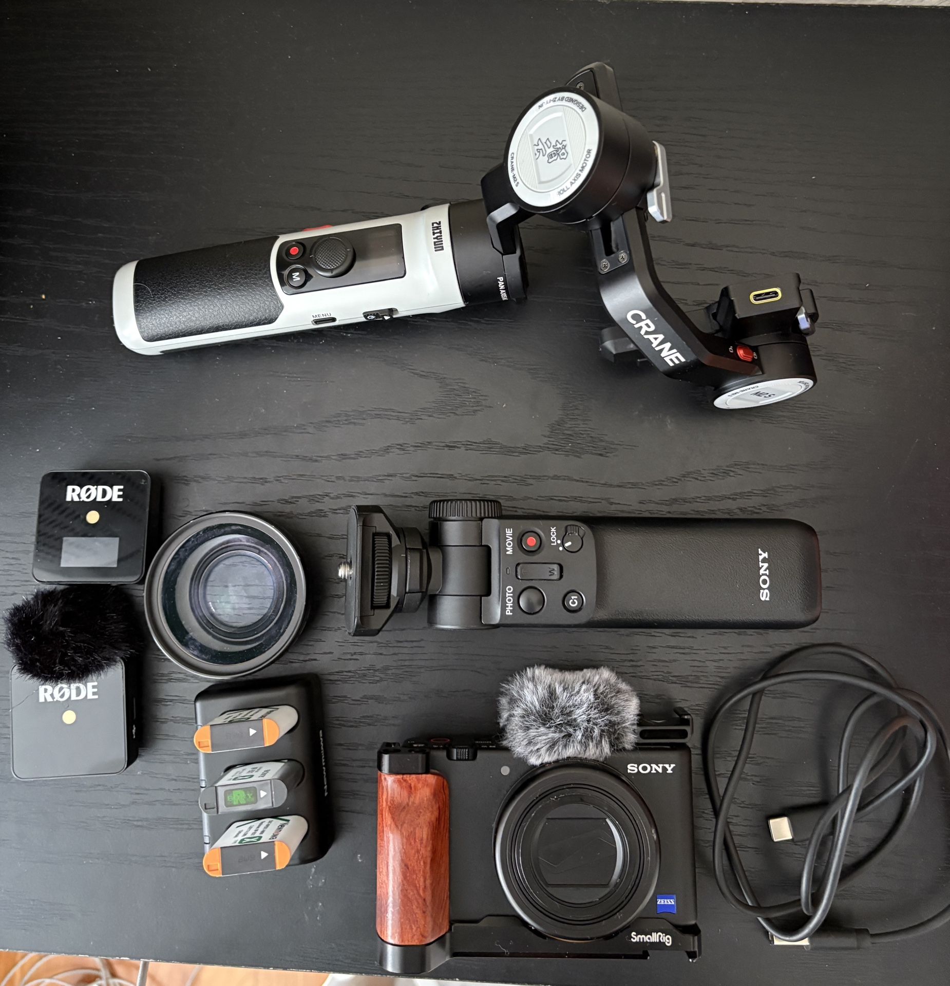 Sony ZV-1 + Rode Mic + Gimbal – Full Creator Setup!