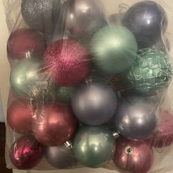 Multicolor tree ornaments/Christmas tree decor