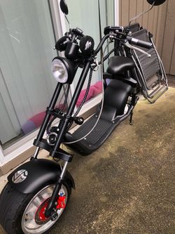 Electric Chopper Scooter Fat Tire