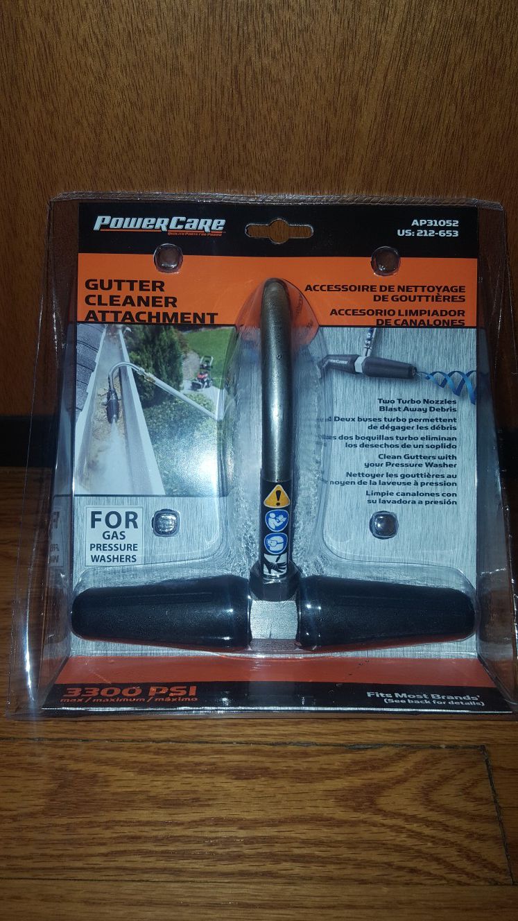 Power Care 3,300 PSI Gutter-Cleaner Attachment for Gas Pressure Washers