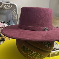 La Sierra West Hat Burgundy Size M