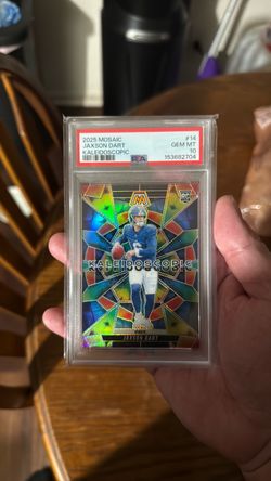 Jaxson Dart 2025 Mosaic Kaleidoscopic RC PSA 10