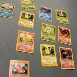 Pokémon Cards Vintage 1995